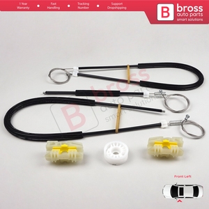 Juego de Reparación de Elevalunas Eléctrico BWR815, Delantero Izquierdo, para Ibiza MK4 6J8 6P8 6J5 6P1 2008-2017, 5 Puertas, 6J4837401 - Product Image 3