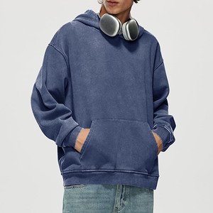 Top Quality Cotton Fleece Performance Hoodies Men Sublimation Print <b>Sweatshirt</b> Hoodie <b>Embroidery</b> Pullover Men's Hoodies - Product Image 5