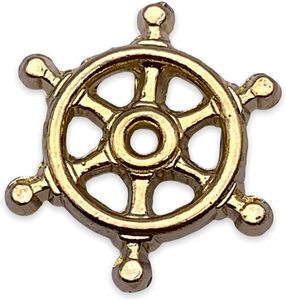 Arrivée fraîche roue en bois suspendue pour la décoration Top qualité artisanale luxe Marine nautique pour la décoration intérieure fini naturel - Product Image 3