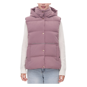 Chaleco Acolchado Reversible para Hombre Estilo Urbano, Cortavientos, Sin Mangas, Ropa de Invierno, Fabricante OEM Personalizado al por Mayor - Product Image 1