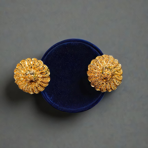 Wholesale <b>Earrings</b> Set with Traditional Designed 22CT Gold Plated Jhumka Style <b>Earrings</b> Jewelry for Women Wear - Product Image 1