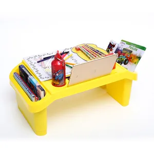 Portable Laptop Desk for children Breakfast Table with Extra Storage Space for Books best quality Plastic material desks