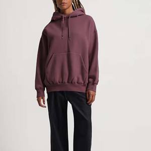 Sweat-shirts à capuche pour femmes tendance, streetwear d'hiver et d'automne, 100% coton molletonné, personnalisables - Product Image 1