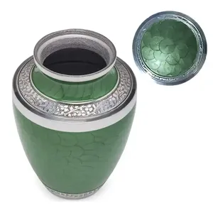 Urna de Metal de Lujo, Recuerdo Conmemorativo Atemporal, Elaborada para Seres Queridos con Elegancia y Durabilidad - Product Image 2