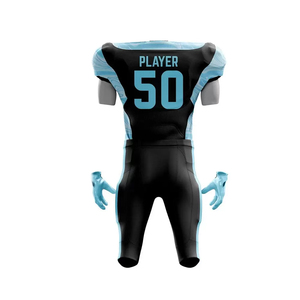 Uniforme de football américain imprimé par sublimation, nouveau design, uniforme de football américain confortable et respirant, meilleure vente - Product Image 3