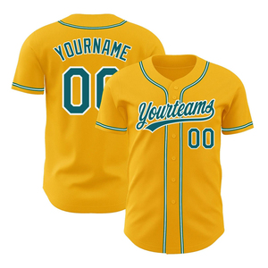 Maillot de baseball 100% Polyester léger respirant logo personnalisé impression vêtements de sport évacuation de la sueur séchage rapide OEM - Product Image 6