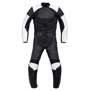 Traje de carreras de ropa de moto de alta calidad, traje de cuero de moto hecho profesional personalizado - Product Image 6