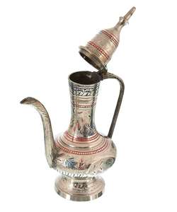 เหยือก surahi ทองเหลืองสไตล์วินเทจ - Product Image 1