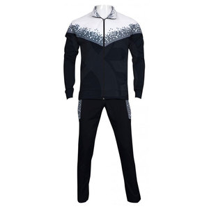 Chándal para correr con bolsillo de canguro y media cremallera para hombre con estampado de logotipo sudadera de invierno al por mayor ecológica - Product Image 4