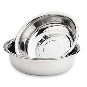 Bol à lotion chirurgical médical en acier inoxydable 304, bassin manuel pour usage hospitalier - Durable et réutilisable - Product Image 1