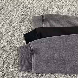 เสื้อสเวตเชิ้ตทรงหลวมสไตล์วินเทจสำหรับผู้ชาย เนื้อผ้านุ่มสบาย เหมาะสำหรับสตรีทแวร์ ลำลอง และสวมใส่สบายทุกวัน - Product Image 4