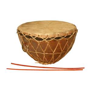 Authentic Wooden Drum Musical Instrument Designed For Traditional <b>Music</b> Folk Dance And Festival Celebrations - Product Image 3
