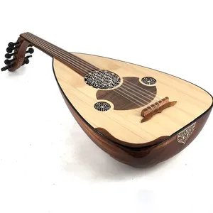 Oud Profesional de 11 Cuerdas - Lira Oriental Hecha a Mano con Madera de Caoba - Product Image 2