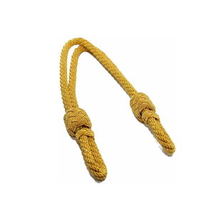 Cordón de Gorra Textil para el Hogar de Alta Calidad, Hecho a Medida por OEM, Ajustable, Color Personalizado al por Mayor, Diseño de Logotipo, Acabado Recubierto, Hilo de Bullion - Product Image 3