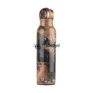 Bouteille en cuivre étanche Meilleur compagnon pour les entraînements de gymnastique Bureau et voyages en plein air par Tradebyd - Product Image 3