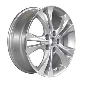 Jantes de voiture en alliage forgé argentées usinées 17 pouces 5x114.3 à 5 branches en aluminium pour SUV Dashing X50 X70 X90 Plus Moyeux 17x7.0J 17x7.5J - Product Image 1