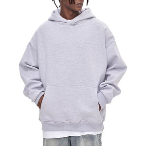 Sweat-shirts à capuche oversize unisexes de haute qualité personnalisés pour l'hiver, 100% coton, poids lourd, tendance - Product Image 2