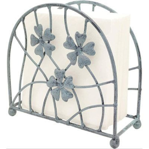 Nouvel arrivage Porte-serviettes au design élégant Décoration de la maison Vaisselle Porte-serviettes Décoration de serviettes Support de mouchoirs en métal à bas prix - Product Image 5