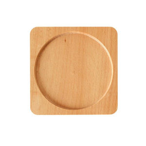 Dessous de verre en bois de conception classique pour mariage à la maison d'hôtel Produits de vente chauds Dessous de verre à café Meilleurs sous-verres en noyer personnalisés - Product Image 3