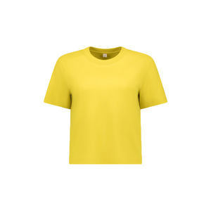 Camiseta de Manga Larga con Cuello Redondo y Bordado para Mujer, Talla Grande, 100% Algodón Orgánico, Transpirable, Ecológica, Casual, con Relieve - Product Image 1