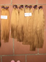 Meilleures ventes en ligne! Extensions de cheveux humains bruts vietnamiens Blond cendré Cheveux humains lisses et brillants