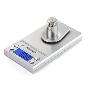 Precise Medicine Scale In mg Digital 1 mg Balance Gold Weigh Scale 50g/0.001g Pocket Size Jewelry Scale