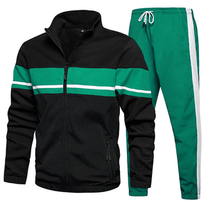 Conjunto Deportivo Informal de Alta Calidad, Sudadera y Pantalones Deportivos Personalizados al por Mayor, Unisex, para Hombre - Product Image 1
