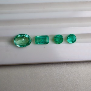Indian Manufacture Natural Panjshir Emerald Mixed Shape <b>Loose</b> Gemstones for Wholesale Jewellery Making - Product Image 2