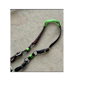 ชุดหมุดตกแต่งหนังแท้แบบตะวันตกที่คาดศีรษะและปลอกคอหน้าอกสำหรับขับขี่จากอินเดีย - Product Image 2