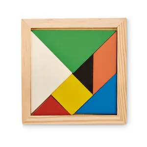 Puzzle Tangram in Legno Personalizzato per Appassionati di Matematica - Product Image 3