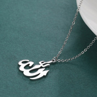 Collier Allah en acier inoxydable plaqué argent avec pendentif chaîne maillons paix et imitation perle, bijoux religieux, vente en gros