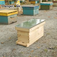Nouvelle ruche Menger Bee B-7N2 en cèdre de Chine, type Langstroth 5 cadres, équipement d'élevage de reines pour l'apiculture et les fermes apicoles