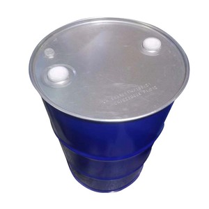 Fût en acier de 50 L à tête ouverte avec couvercle amovible et anneau de verrouillage - Product Image 5