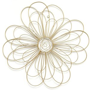 Vintage Selling Wall Art Home Interior Display Metal Wall Art Living Room <b>Frame</b> Wall Hanging Fashion Flower Home Decoration - Product Image 1