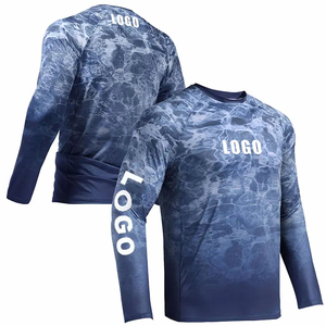 Camisa de pesca con capucha Upf 50 de rendimiento de poliéster de secado rápido con impresión por sublimación de alta calidad OEM 2025 - Product Image 5