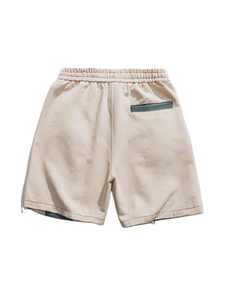 Fabricant lourd 100% coton couleur bloc hommes shorts jogging gym sport shorts surdimensionnés personnalisés Shorts - Product Image 5