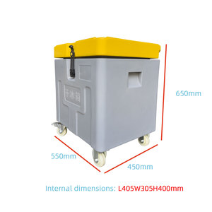 Contenitore Termico Rotostampato da 45L per Ghiaccio Secco con Opzione Logo Personalizzato per Laboratori, Settore Medico e Spedizioni a Catena del Freddo Industriali - Product Image 2
