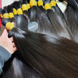 2025 vente chaude qualité supérieure 100% cheveux vierges vietnamiens cuticule complète filles prix de gros prêt extensions de cheveux humains - Product Image 1