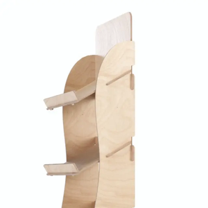 Fabriqué en Italie Vitrine Verrouillage Étagères de Marque Privée Présentoir de Plancher en Bois pour Fruits - Product Image 5