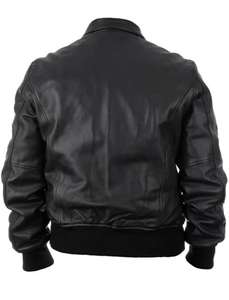 Chaqueta de cuero para hombre personalizada con diseño profesional Material de temporada de invierno Cierre de cremallera Diferentes estilos por demanda personalizada - Product Image 2