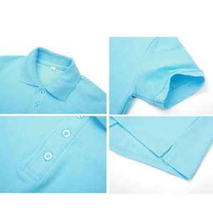 Camiseta Polo de Algodón 100% para Hombre al por Mayor, Logotipo Personalizado OEM - Product Image 2