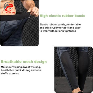 Conjunto Deportivo de Compresión para Gimnasio y Fitness para Hombre, de Secado Rápido, Transpirable y sin Costuras, Ropa de Yoga para Deportes - Product Image 5