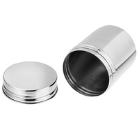 Ensemble de boîtes à café en sucre de thé de couleur argent de la plus haute conception pour la maison et la cuisine boîtes de rangement des aliments de table