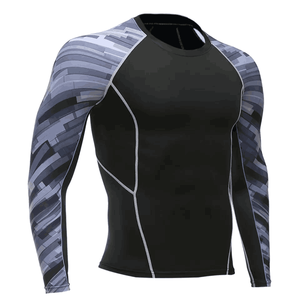 Custom Logo <b>Rash</b> <b>Guard</b> <b>Mens</b> Compression Shirt Training Wear Sports <b>Rash</b> <b>Guard</b> for <b>Men</b> Long Sleeve Compression Quick Dry Shirt - Product Image 4
