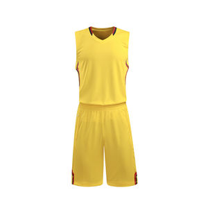 La mejor calidad adultos hombres baloncesto deportes uniforme transpirable poliéster desgaste conjuntos OEM servicio mejor uniforme para hombres baloncesto - Product Image 1