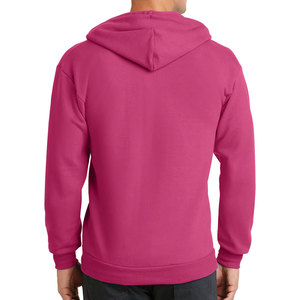 Sweat à capuche gris clair pour homme, fermeture éclair intégrale, gris cendré, Bella Canvas, sweat à capuche unisexe pour homme - Product Image 5