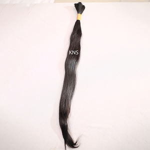 Extensiones de cabello humano a granel recto Remy de grado - Product Image 1