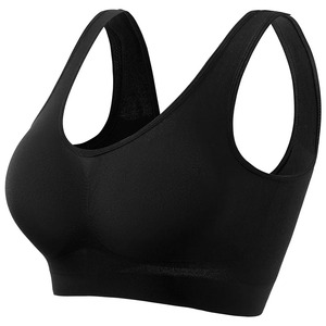 Top de Yoga OEM al por Mayor sin Costuras de Poliéster y Spandex Blanco, Sujetador Deportivo Ajustado de Primera Calidad con Textura, Bloques de Color para Mujer, Alta Intensidad - Product Image 5