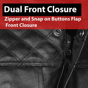 Chaleco de cuero de motocicleta para exteriores de alta calidad para hombre, moda deportiva transpirable para invierno/verano, botón corto, tela de la mejor calidad - Product Image 3