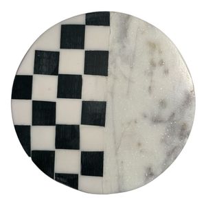 Eco Friendly Natural Marble <b>Coaster</b> Set Polished Stone <b>Drink</b> <b>Coasters</b> Durable Handmade Modern UV Printed for Home Promotional - Product Image 1